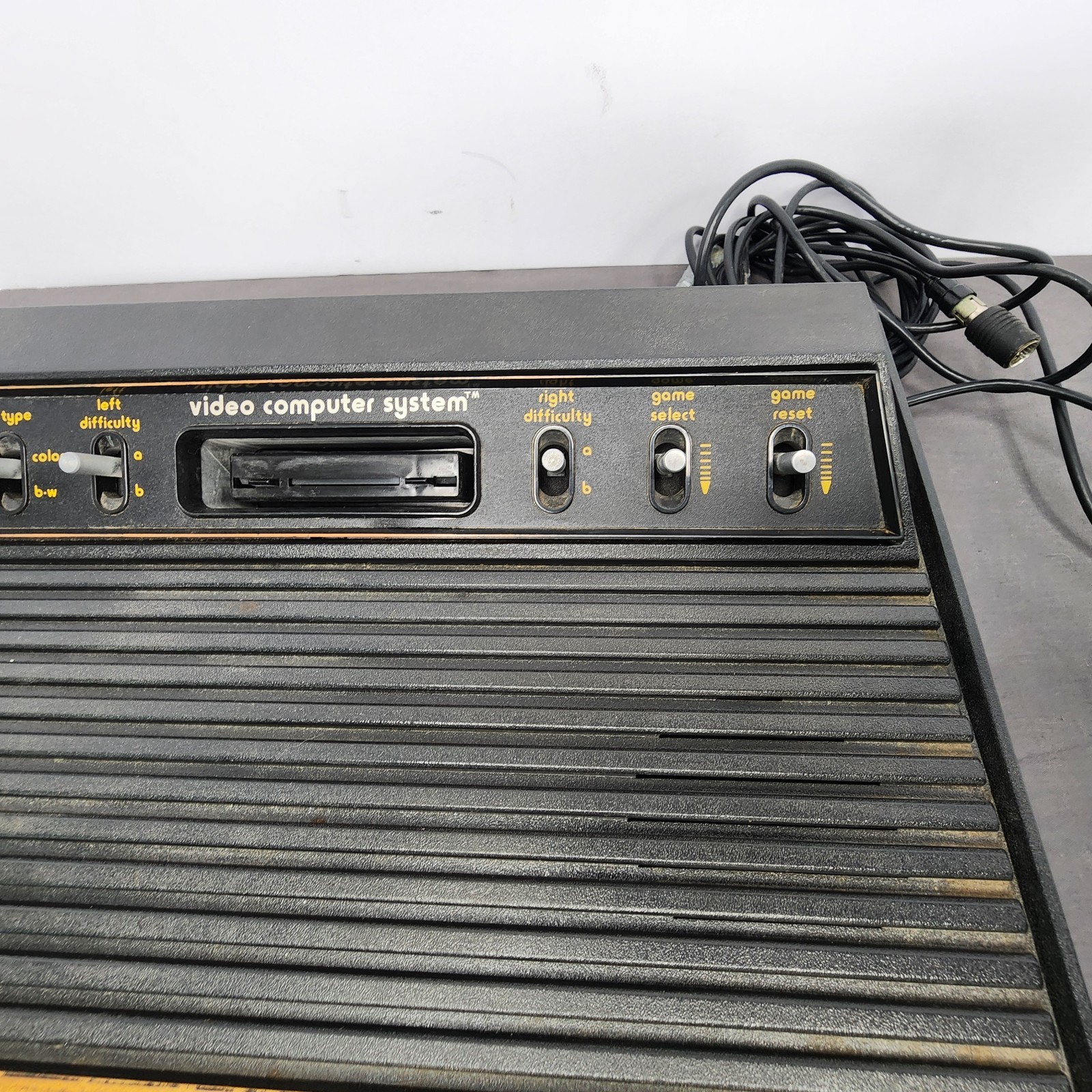 Atari 2600 Console System Only CX2600 6 Switch Untested