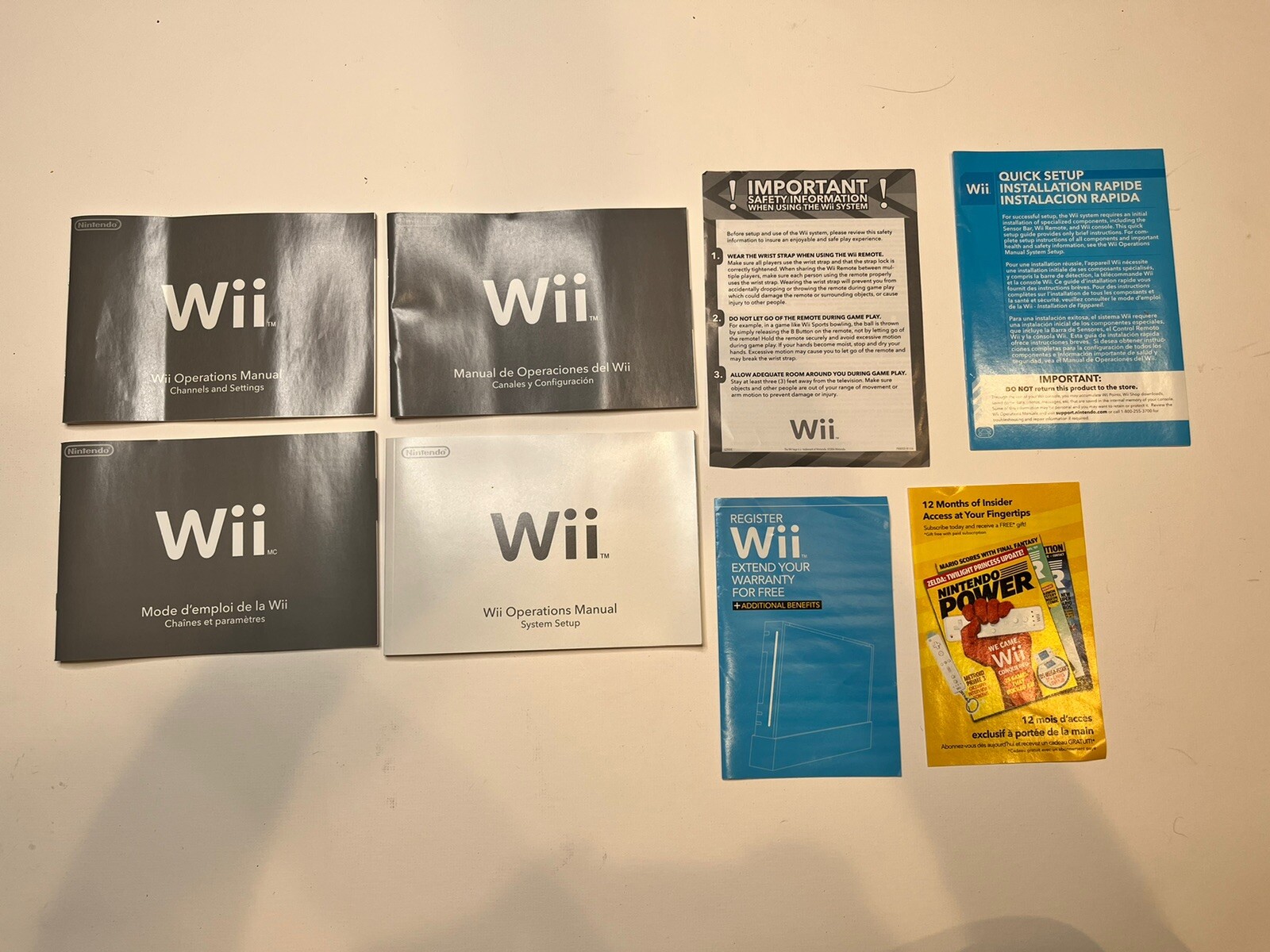 Nintendo Wii Console In Box – Fully Tested – Includes Nunchuck – No Sports Disc