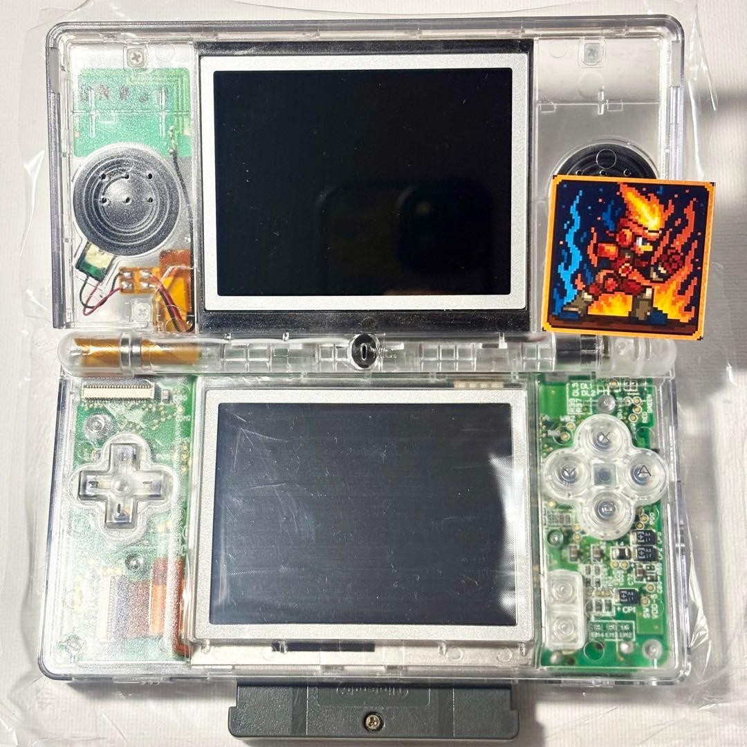 DS Lite Hologram Clear Skeleton type c charging