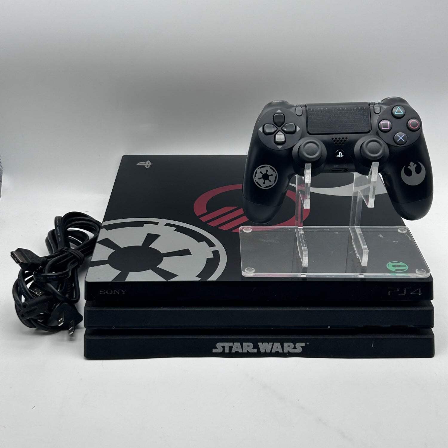 PlayStation 4 Pro PS4 1TB Star Wars Battlefront II Edition Console Gaming Read