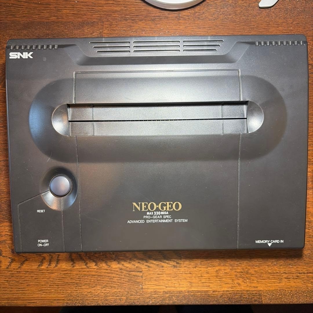 SNK Neo Geo AES Console Controller Working W/AC adapter, Cable