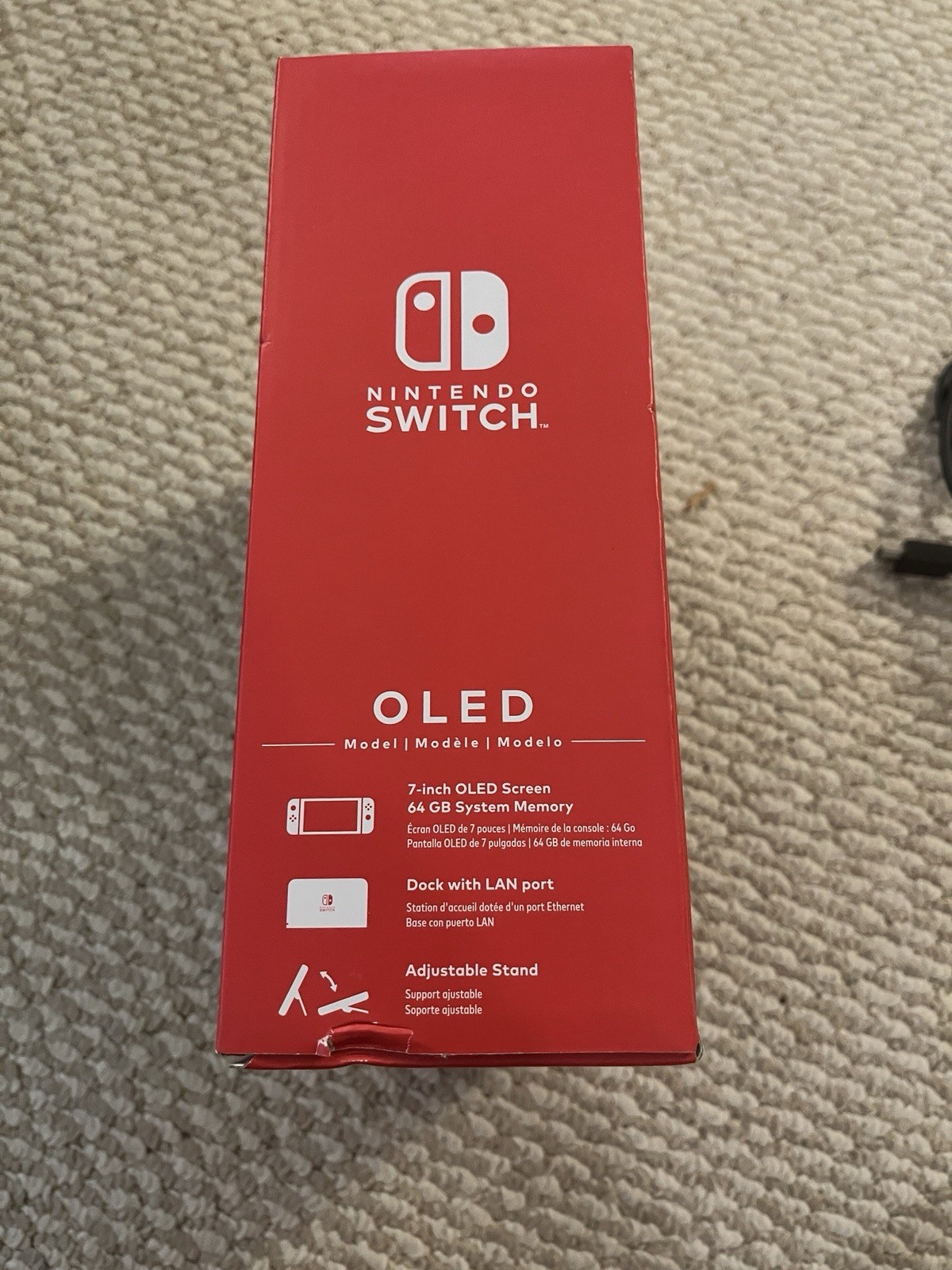 Nintendo Switch OLED Model IN BOX – 64GB – White