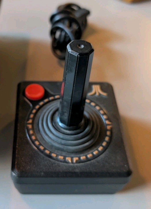 Atari 2600 Darth Vader Black Game Console Untested