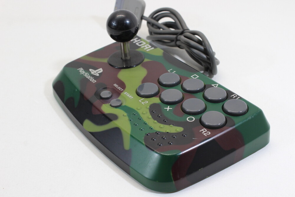 Hori Compact Joystick Meisai Controller HPS-47 Camouflage Camo PlayStation PS2