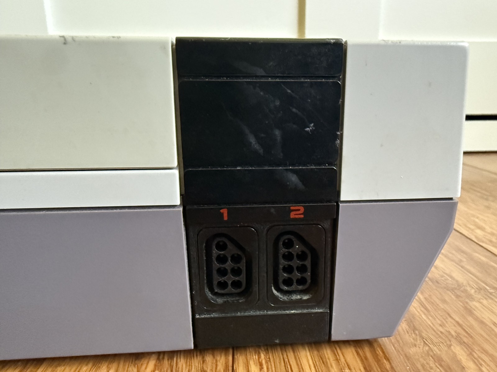 Nintendo NES Console Bundle • 2 Controllers • Zapper • Mario Duck Hunt • OEM