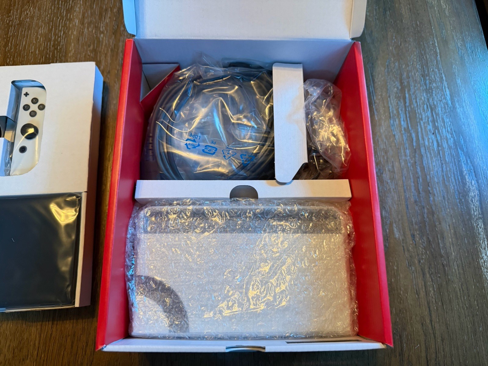 Nintendo Switch OLED White Console Bundle + Official Case Brand New
