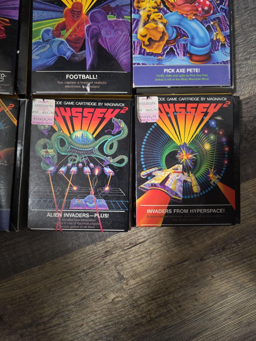 Magnavox Odyssey 2 Microprocessor Video Game System with Game and controls.
