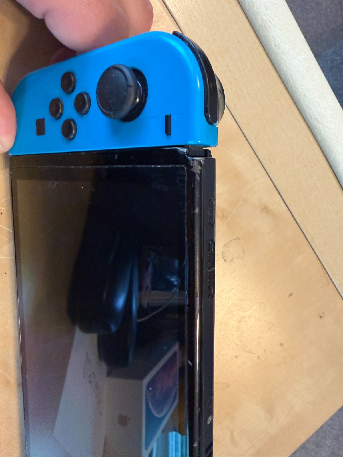 Nintendo Switch OLED – Fair Used Cond – Chipped Plastic – Works READ