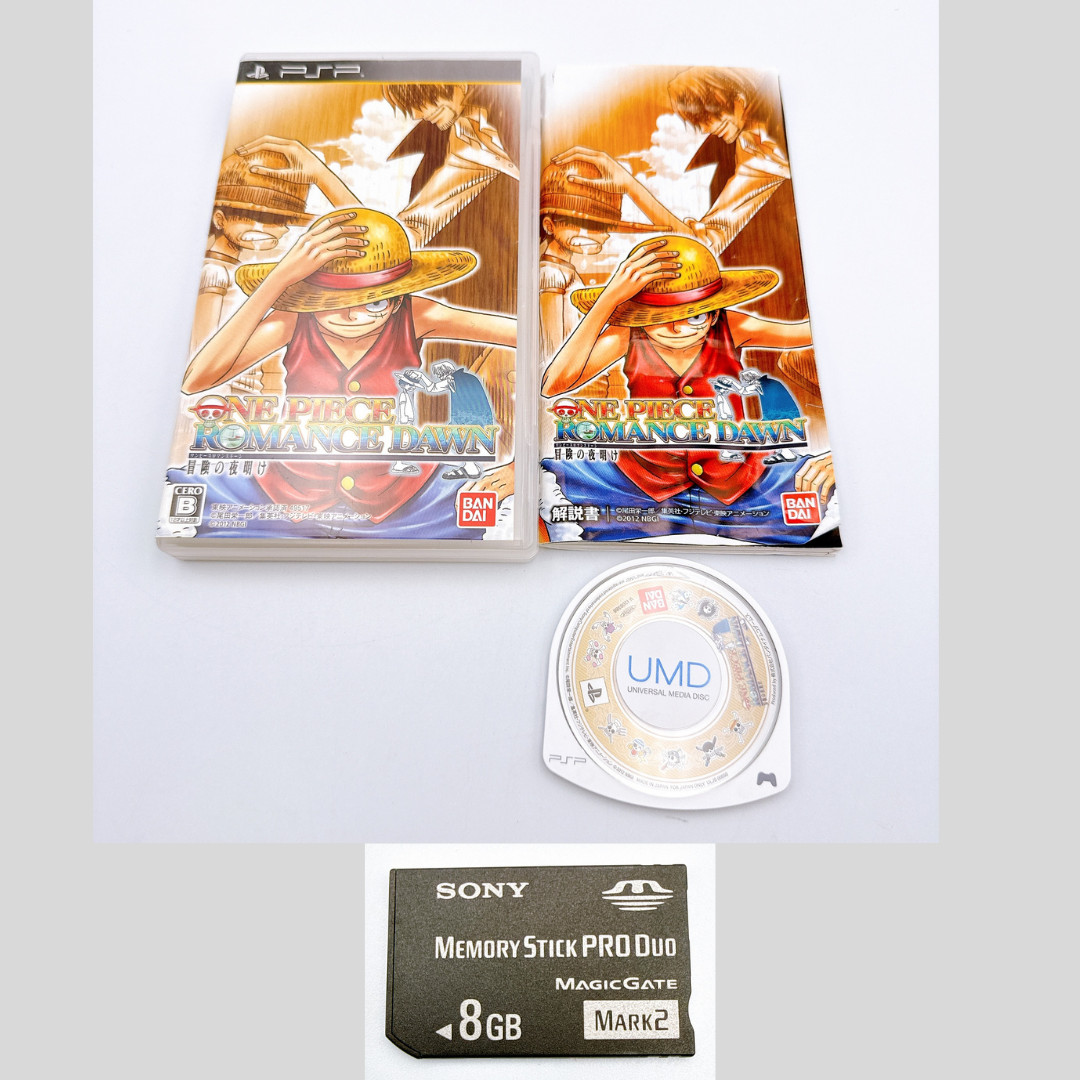 Sony PSP-3000 Console Black One Piece ROMANCE DAWN Limited Edition – Very Good