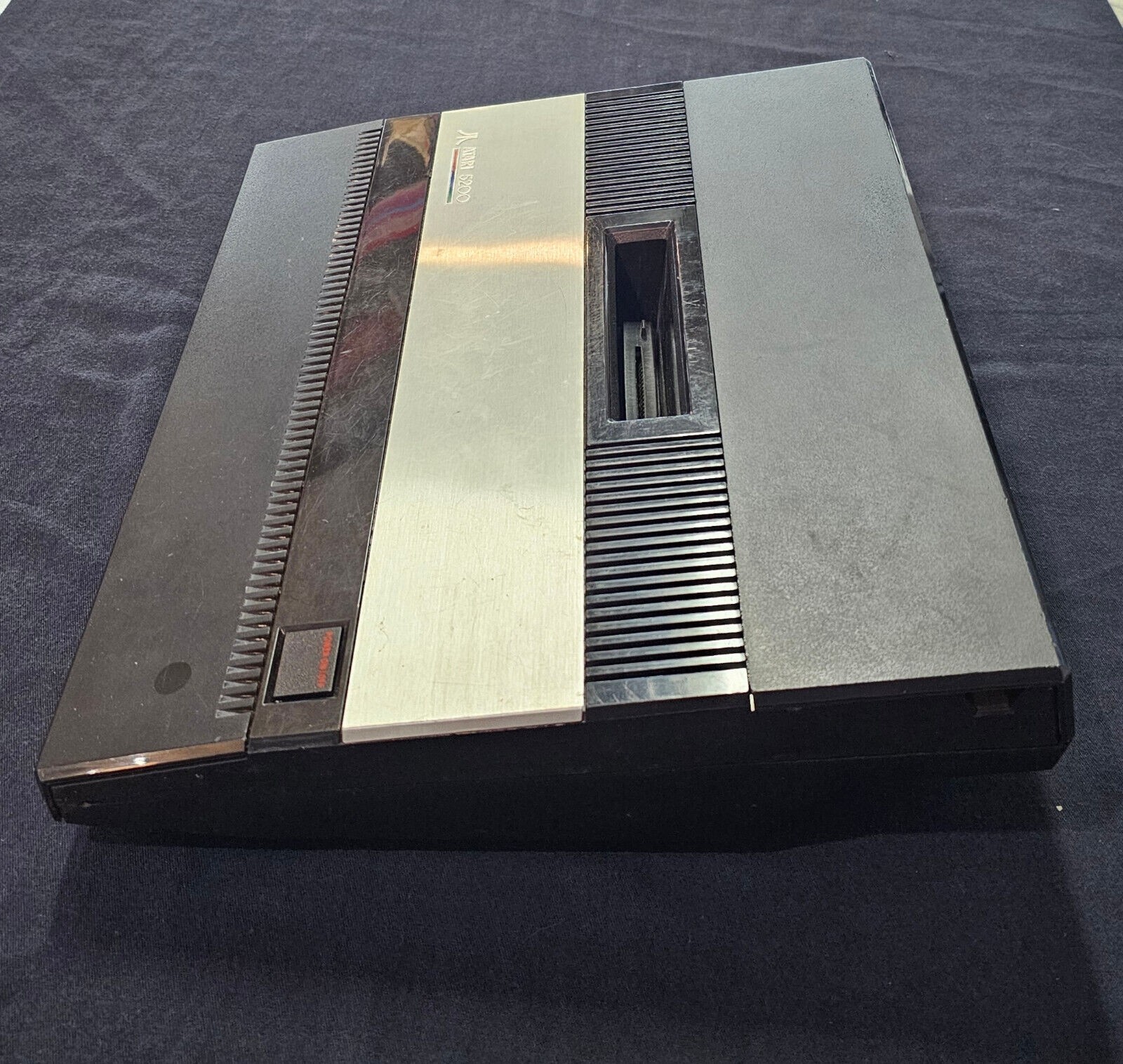 Atari 5200 Console 4 Port w/ Power Adapter Mod – Tested & Working! + Congo Bongo