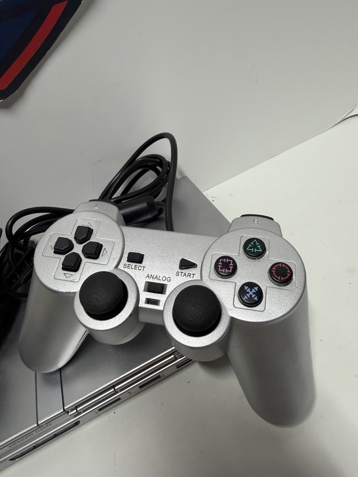 Sony PlayStation 2 Slim SILVER Console Bundle SCPH-77001 Tested – Ships Today