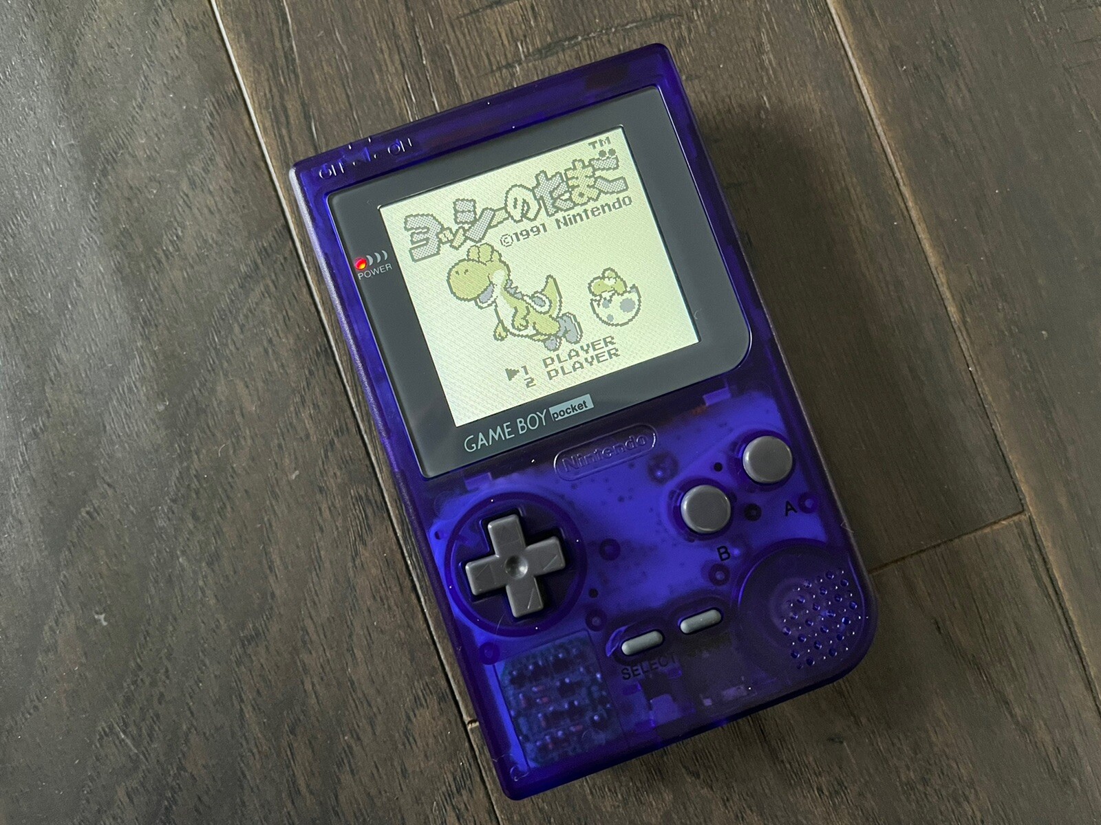Nintendo Gameboy Pocket GBP Backlight IPS Screen and Glass Lens – Midnight Blue