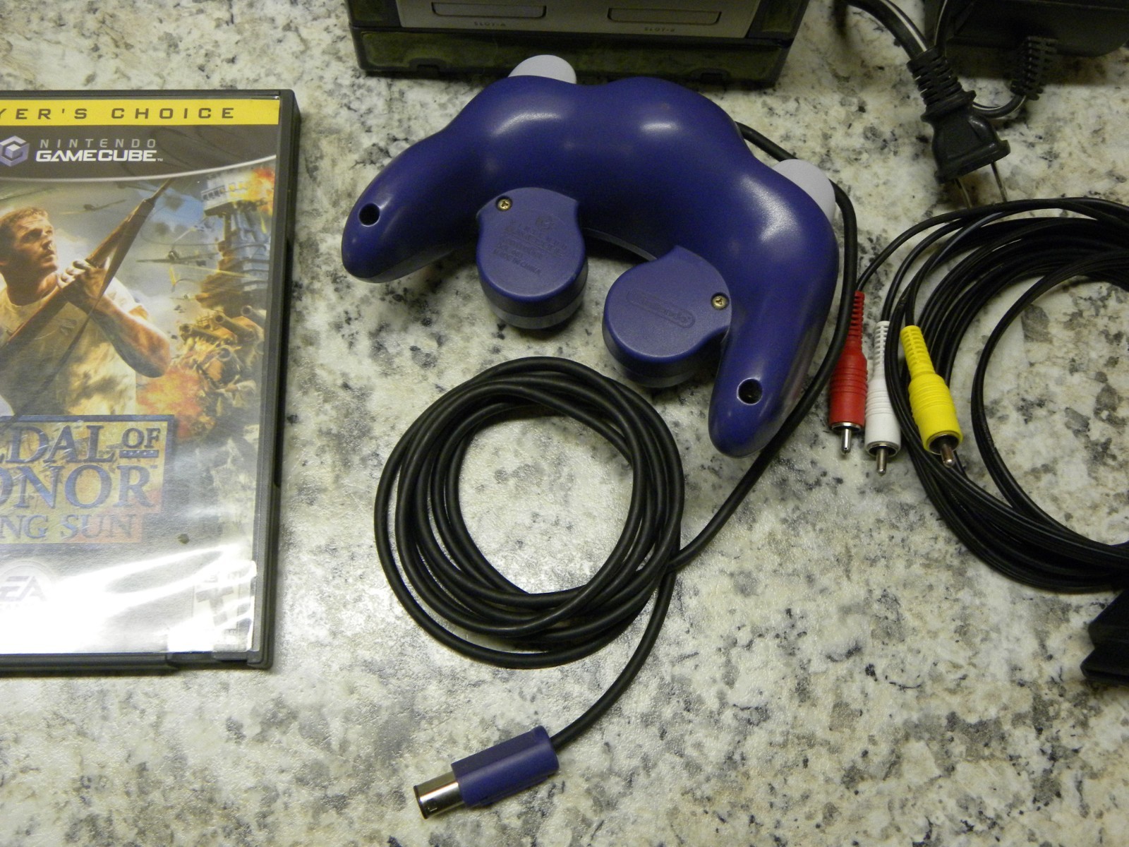Nintendo GameCube Console – Purple (Indigo) w/ Zelda Skin TESTED & WORKING