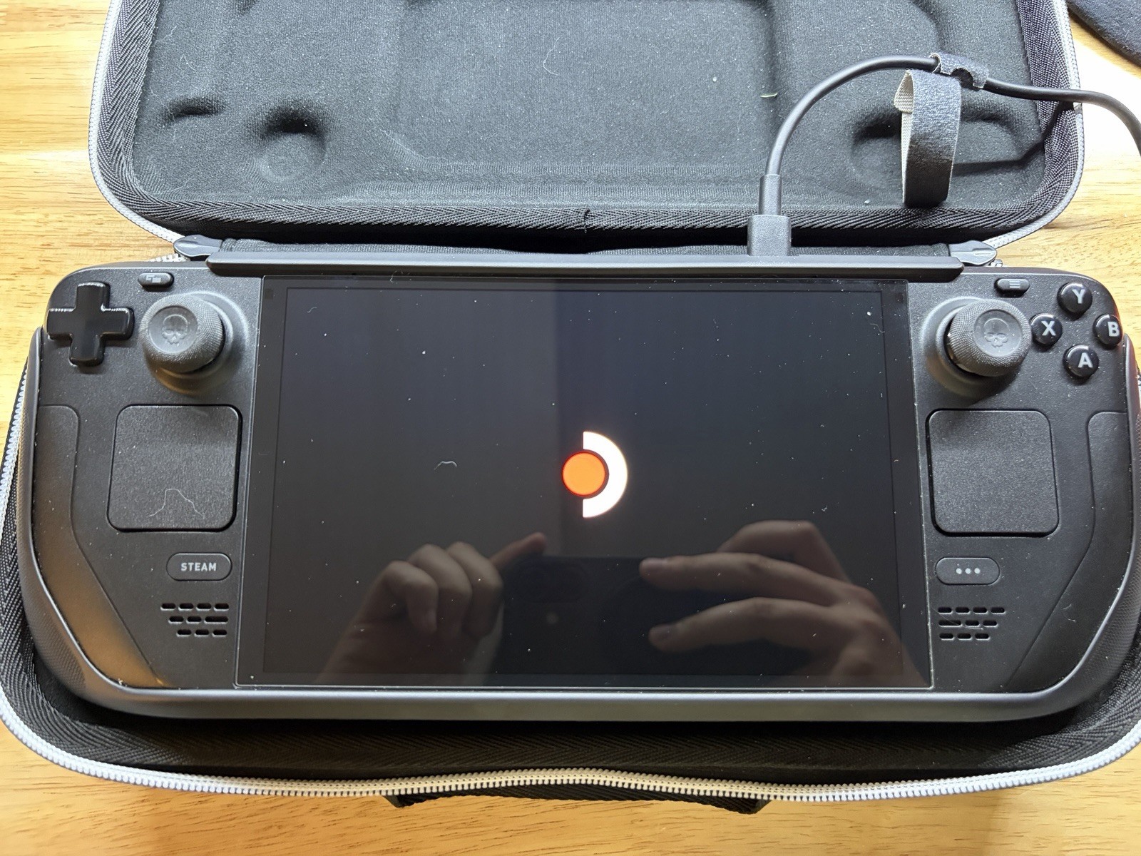 Steam Deck OLED 512GB Handheld Gaming Console with Protective Case