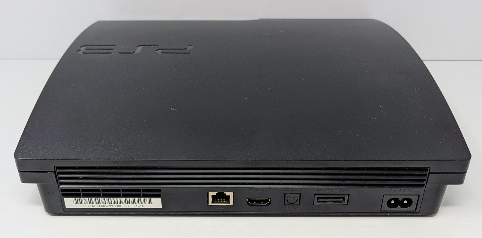 PlayStation 3 PS3 Slim 160GB Console CECH-2501A Bundle w/ Box & 3 Games!