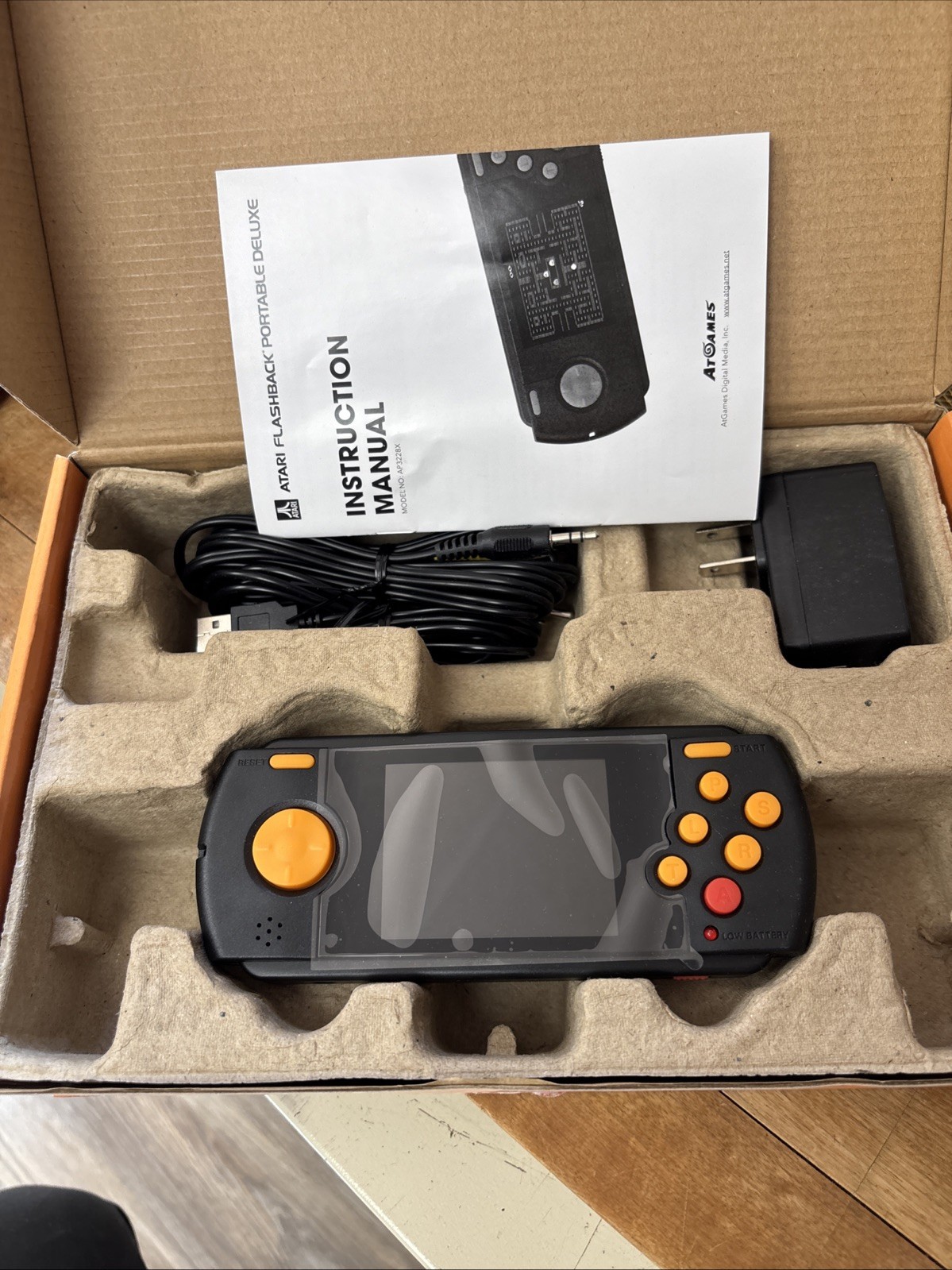 Atari Flashback Portable Black Handheld Console 70 Built in Games New Open Box