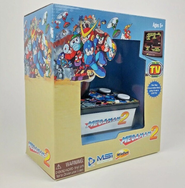 Mega Man 2 Plug N Play TV Arcade Controller – New in sealed box! Great gift!!
