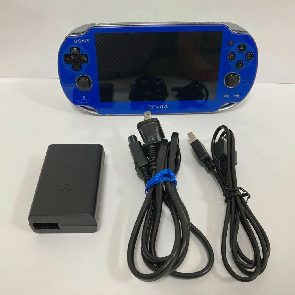 PlayStation PS Vita Wi-Fi PCH-1000 ZA04 Sapphire Blue Console sony japan