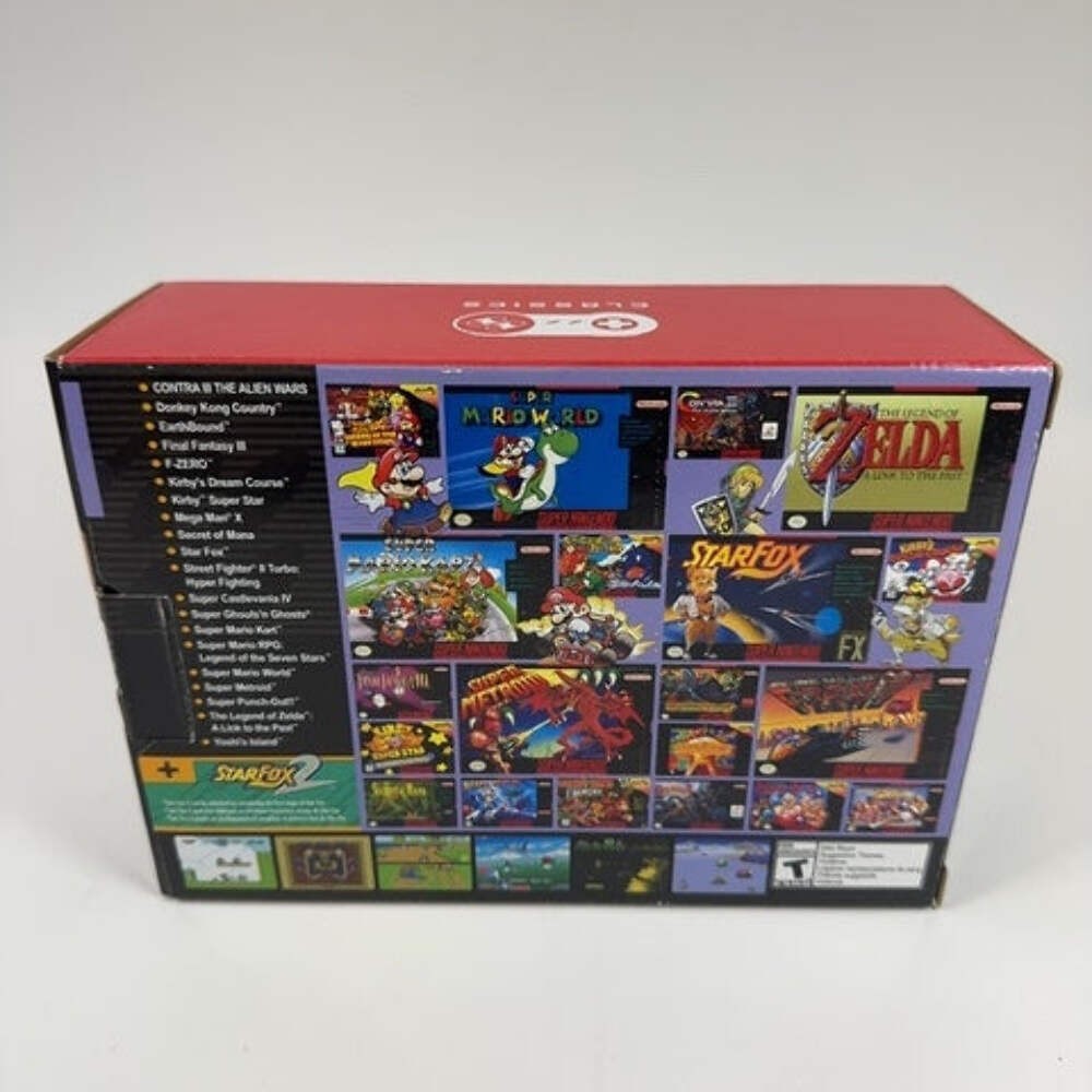 Super Nintendo NES Classic Edition Console Gaming System CLV-001 Gray