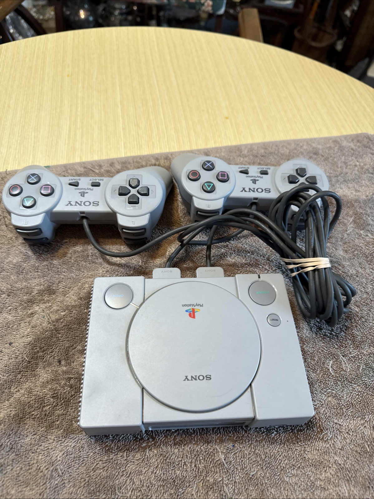 Sony PlayStation Classic Model SCPH-1000R With 2 Controllers