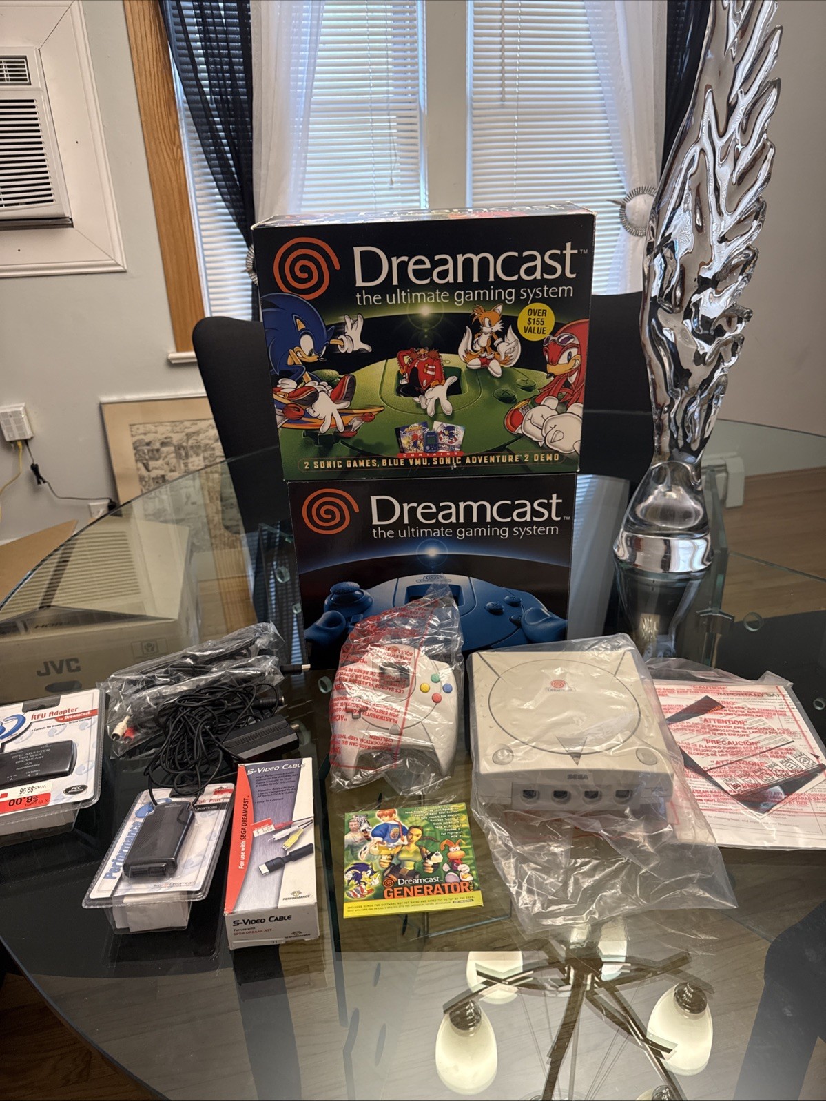 Sega Dreamcast Smash Pack Set White Game Console Mint PRISTINE