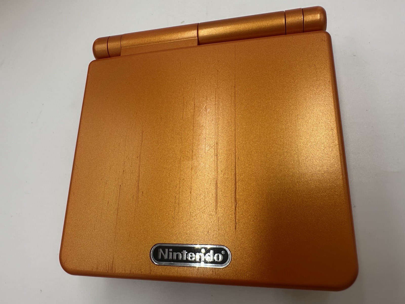 【Torn Box】Nintendo Gameboy Advance SP Achamo Torchic Orange Pokemon Center Japan