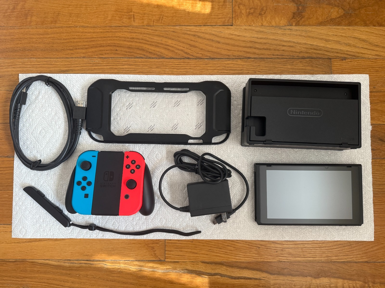 Nintendo Switch™ Handheld Gaming Console with free Spigen Rugged Armor Case