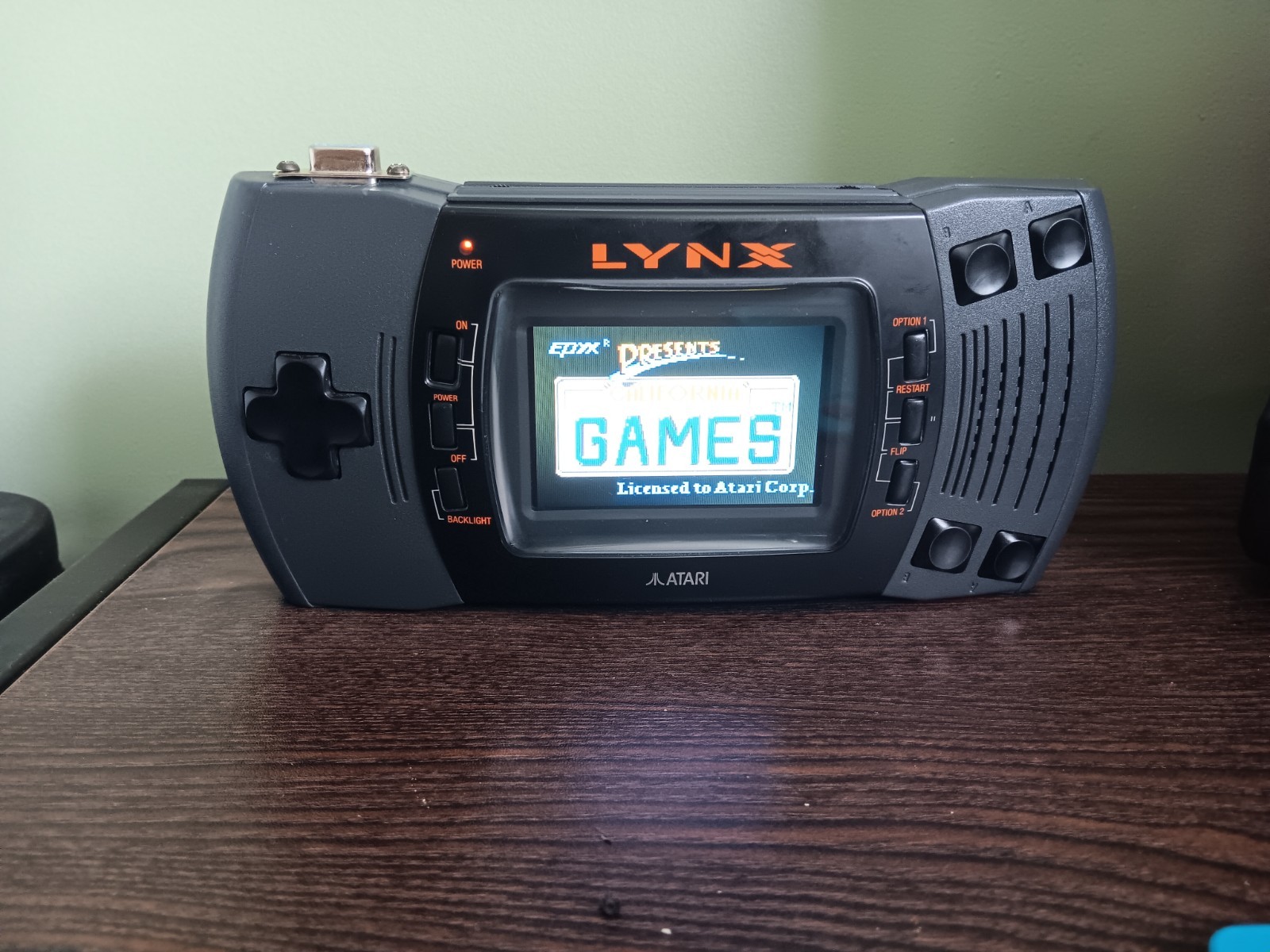 Atari Lynx II 2 Console New Lcd screen + Recapped + Power Circuit + VGA