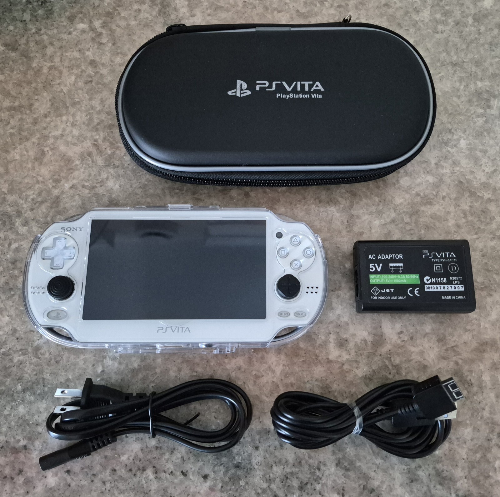 OLED PS Vita (Japanese) White W/ Accessories