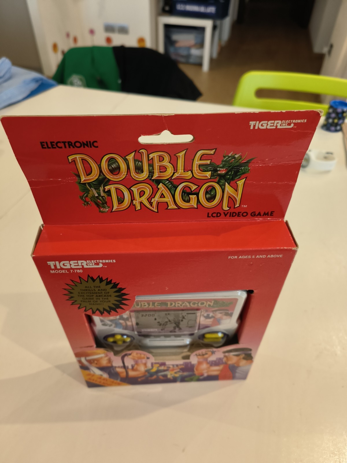 1988 Tiger Electronic Double Dragon ARCADE Portable Electronic Video Game