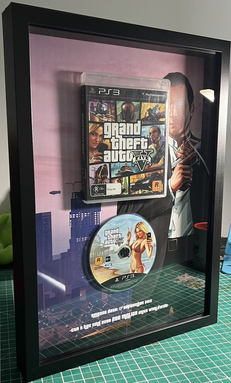 Grand Theft Auto 5 Game Frame A3 Tech Art GTA 5 PS3