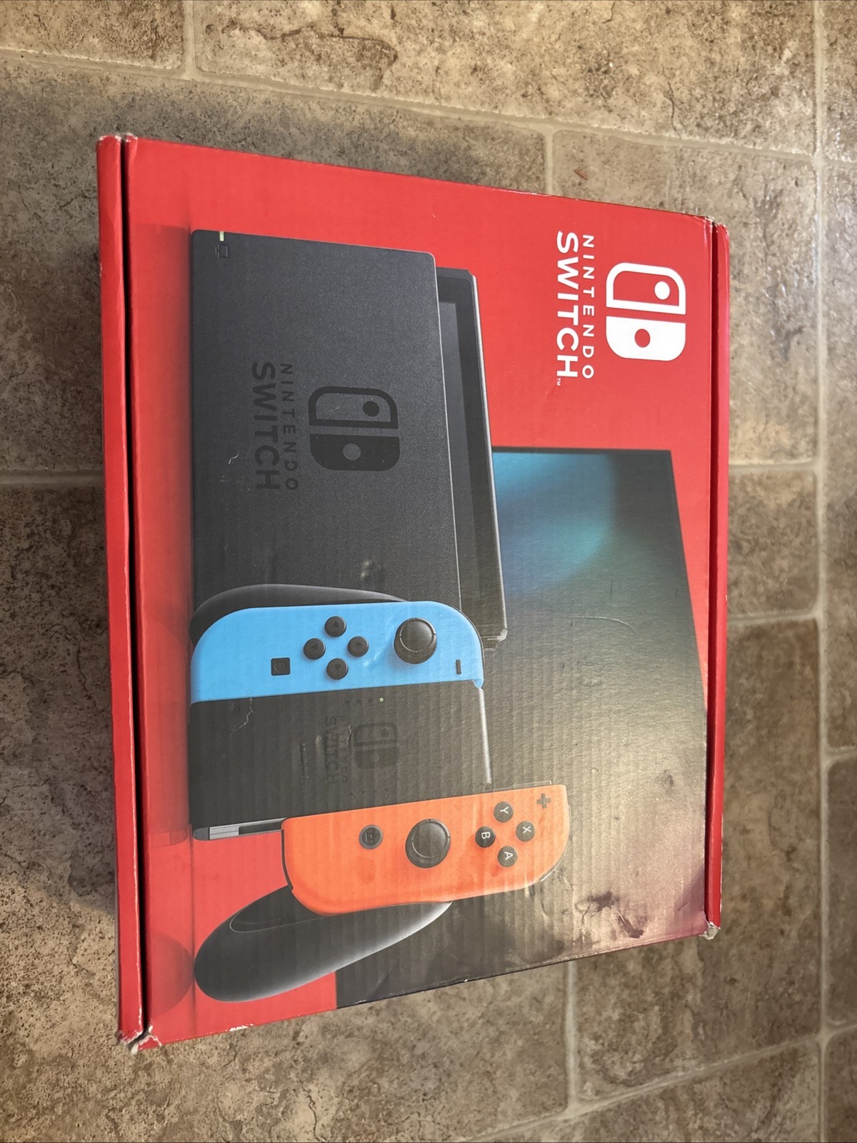 Nintendo Switch 32GB Handheld Console – Neon Red/Neon Blue – 200