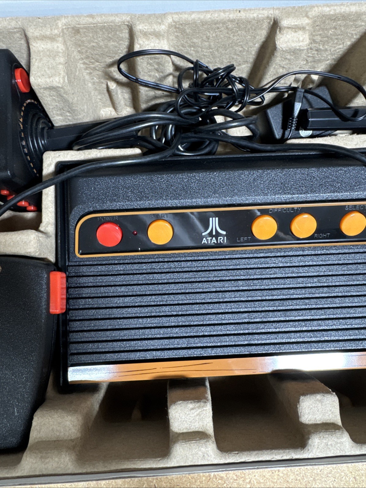 Atari Flashback 9 Gold HD Console 120 Built-in Games & Controllers -Preowned