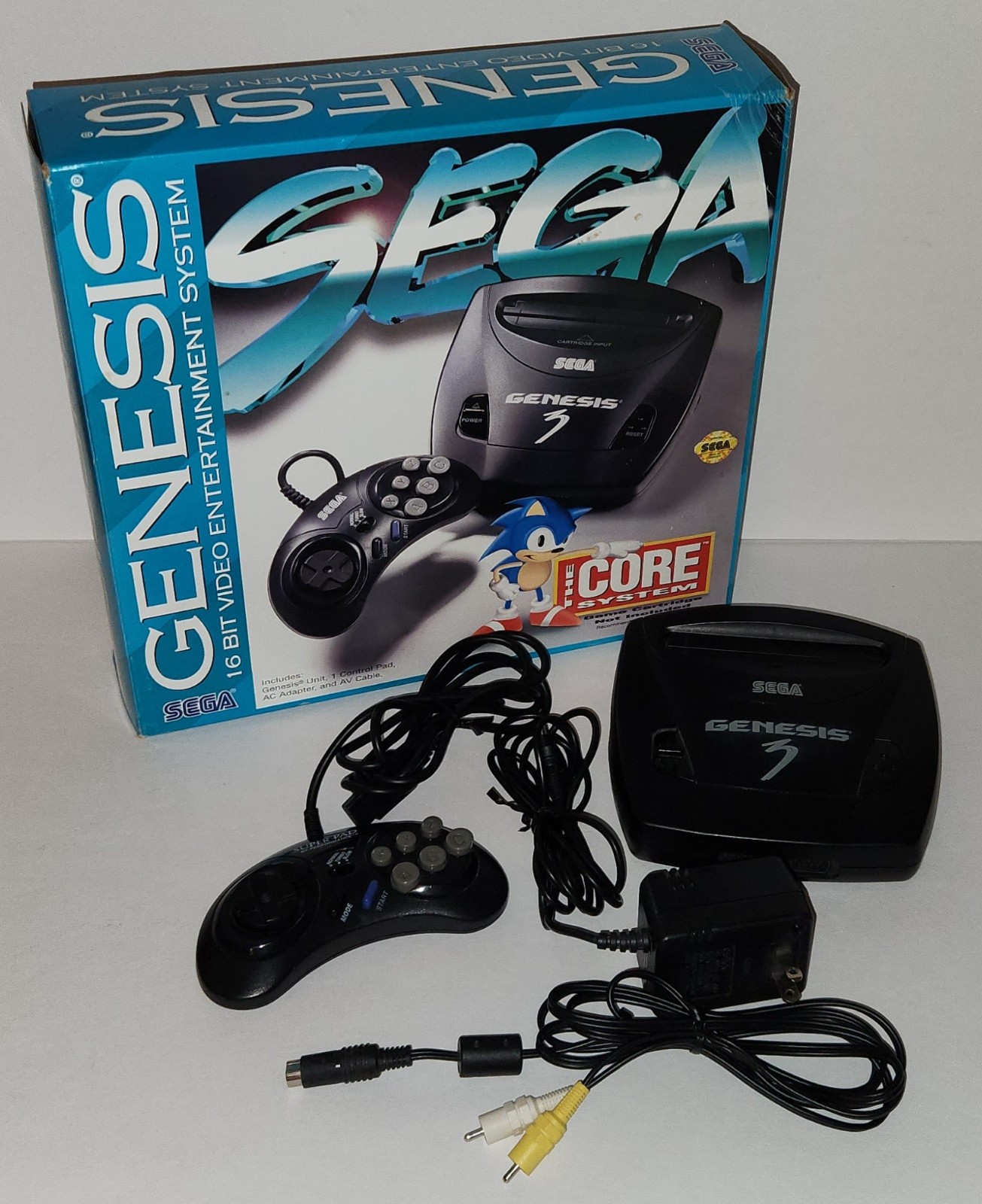 SEGA Genesis Model 3 – MK-1461 Video Game Console