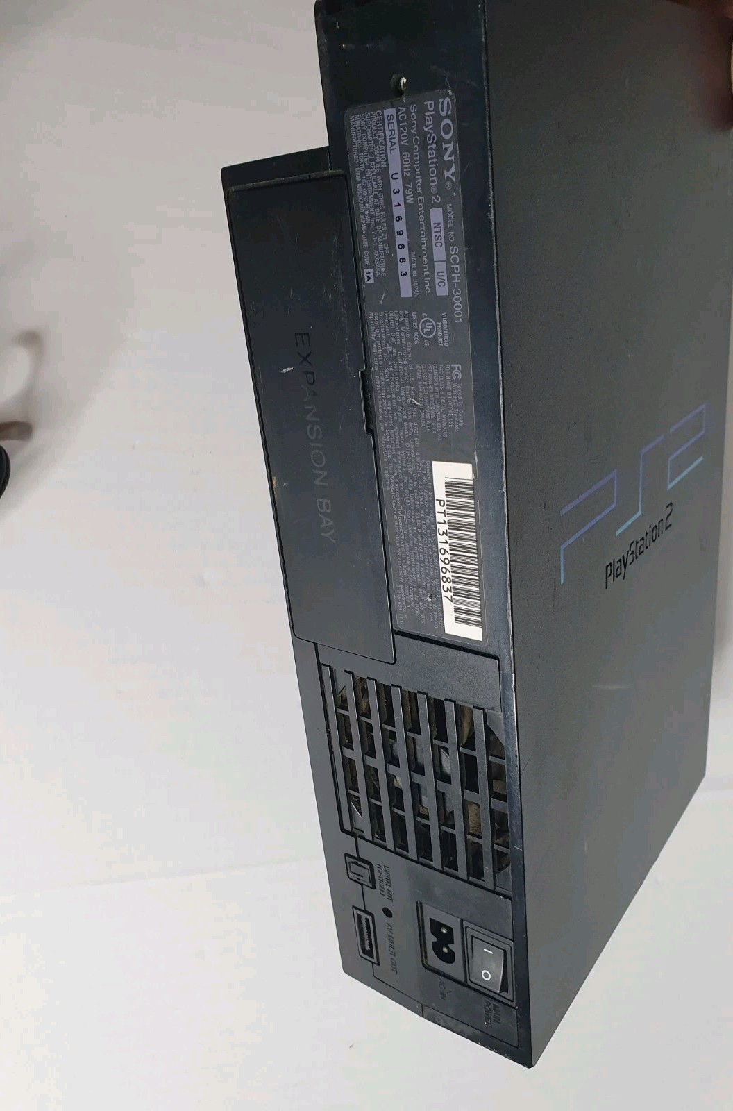 Playstation 2 Fat Console PS2 With 1 Controller Power Cord AV cables Tested