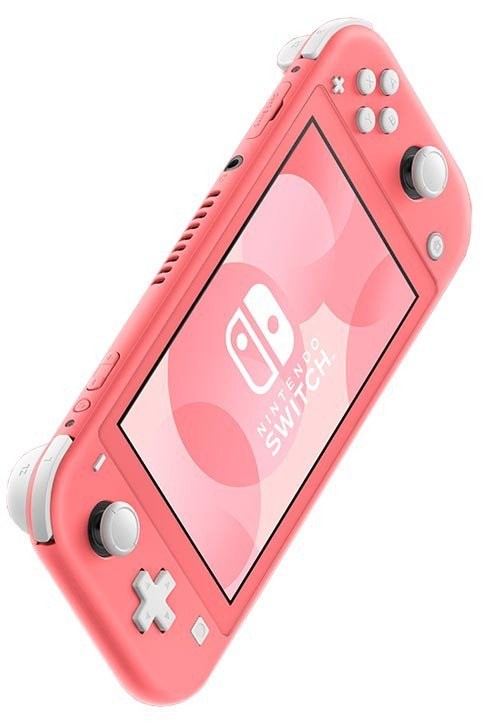 Nintendo Switch Lite Console – Coral – 32GB 1 Year Warranty