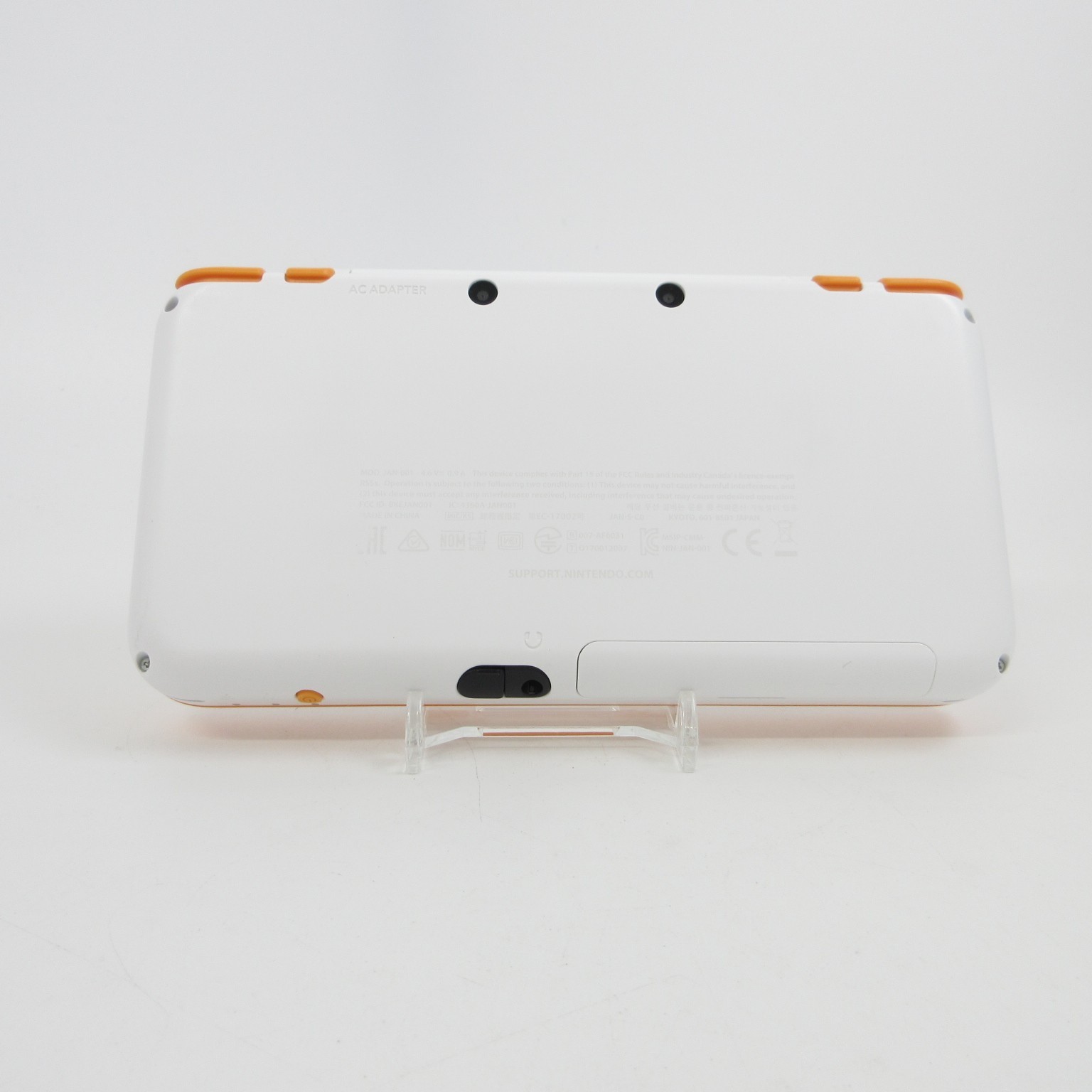 【Near Mint】Nintendo New 2DS LL XL White x Orange Console ONLY Japan Ver. #TOY052