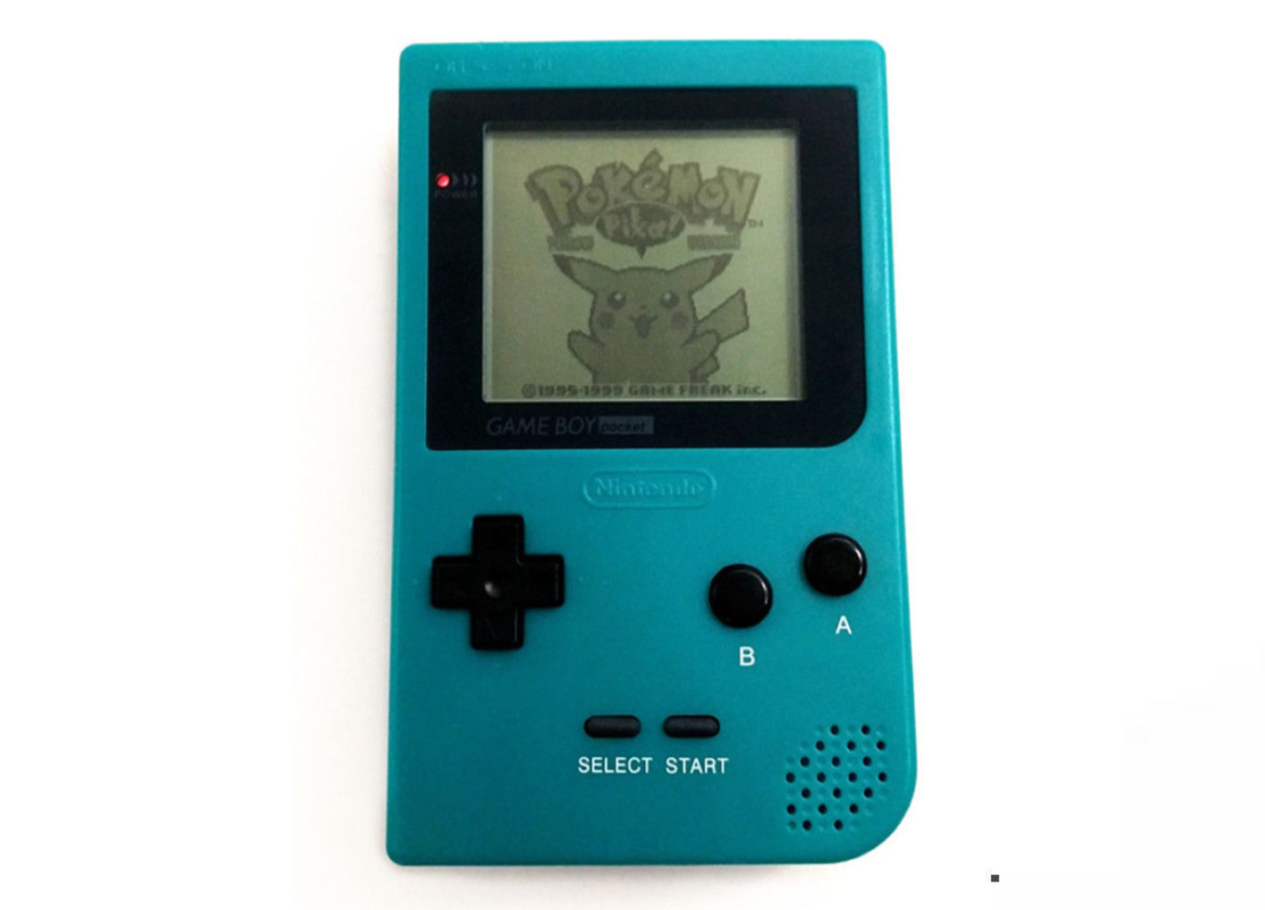 *NEW GLASS SCREEN* Nintendo Game Boy Pocket GBP Teal Blue System NEW
