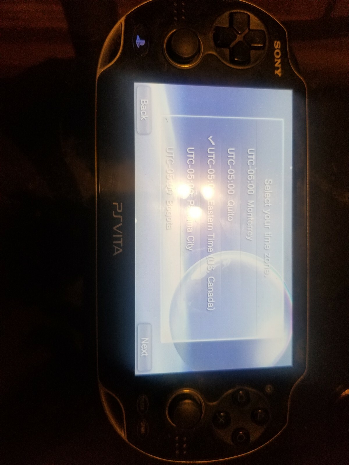PlayStation Vita Console used