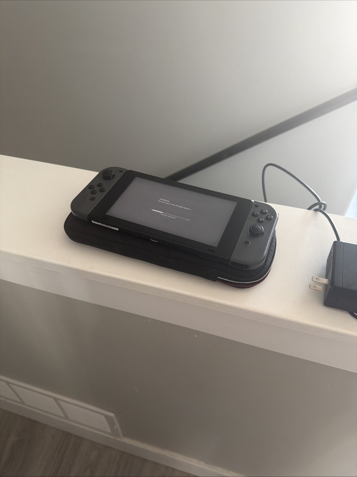 Nintendo Switch 32GB Handheld System – Gray Barely Used