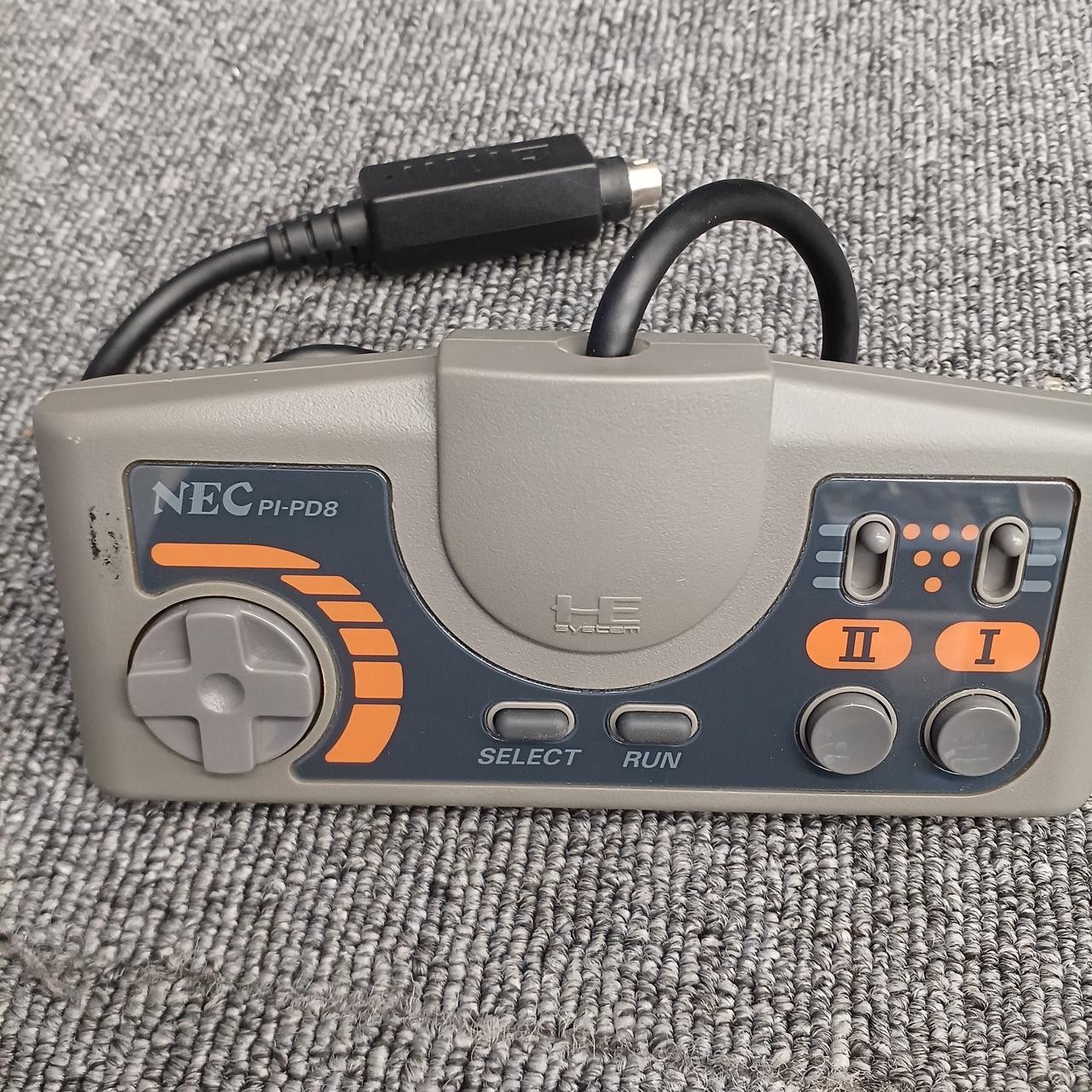 NEC PC Engine CoreGrafx II Console PI-TG7 Gray Japan Gaming System