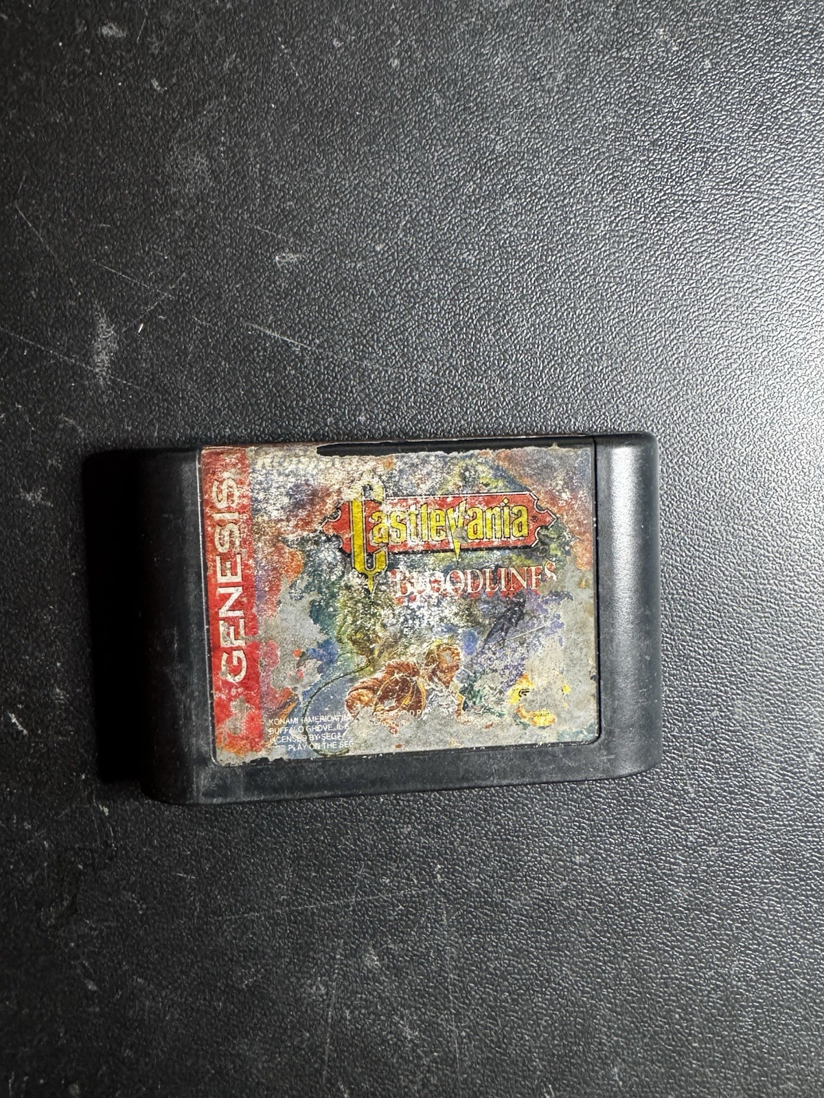 Sega Genesis Model 1 W/ Cables Controller Castlevania Bloodlines Tested Works!