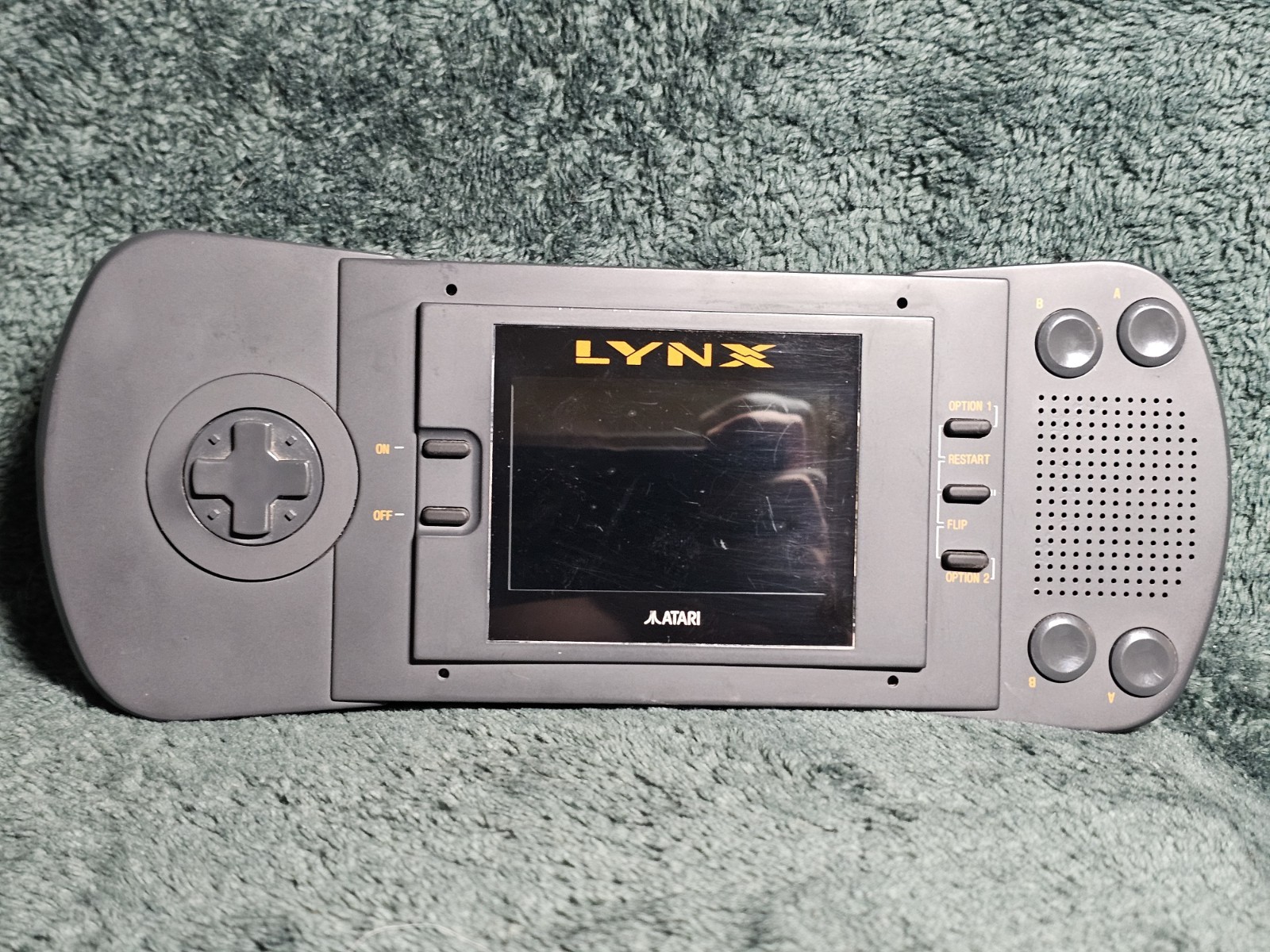 Atari Lynx System Original + 9 GAMES & MATCHING SERIAL NUMBERS BOX! WORKING