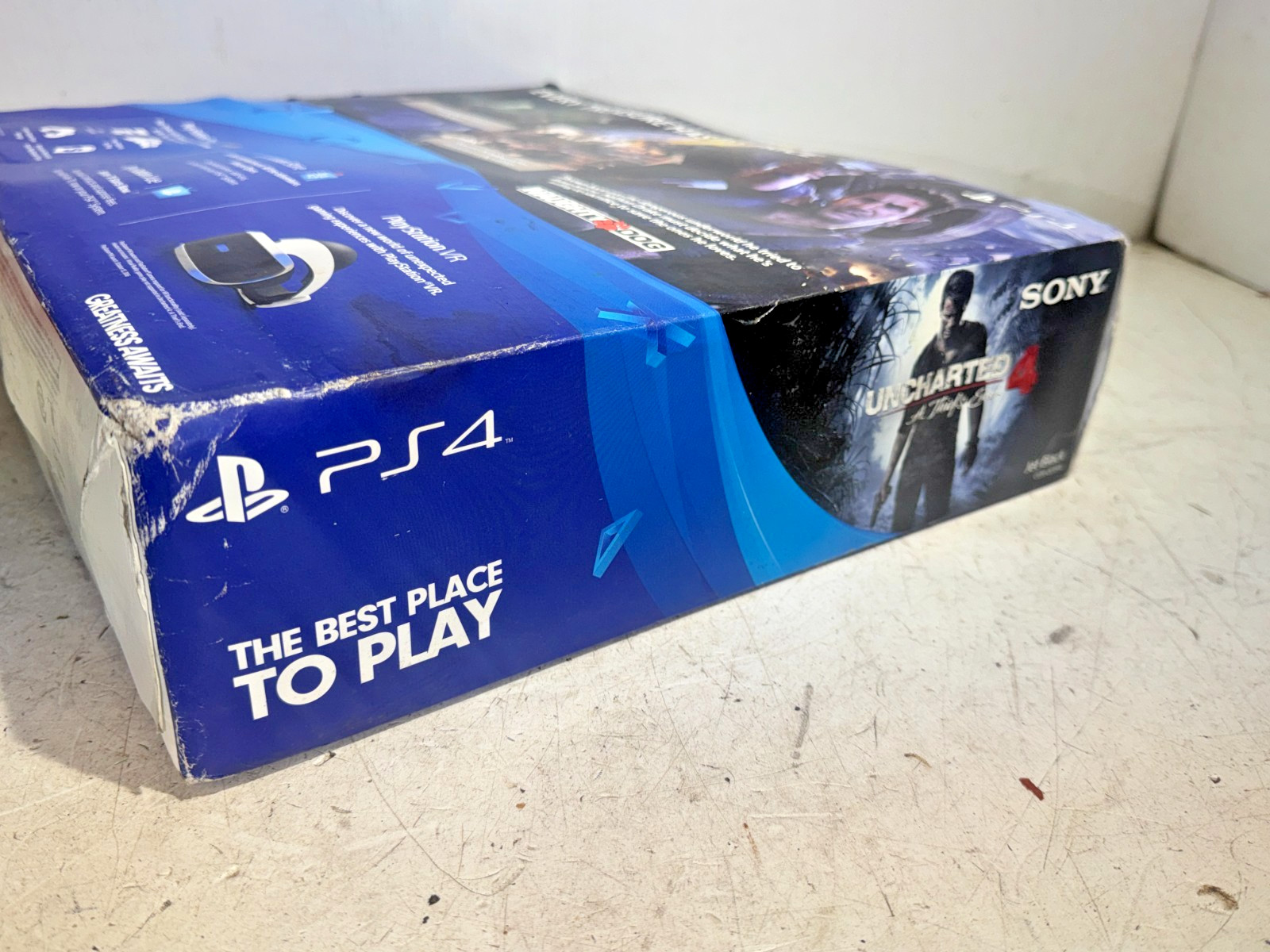 Sony PS4 Slim 500GB Console w/ Uncharted 4 Bundle CUH-2016A – NEW Sealed