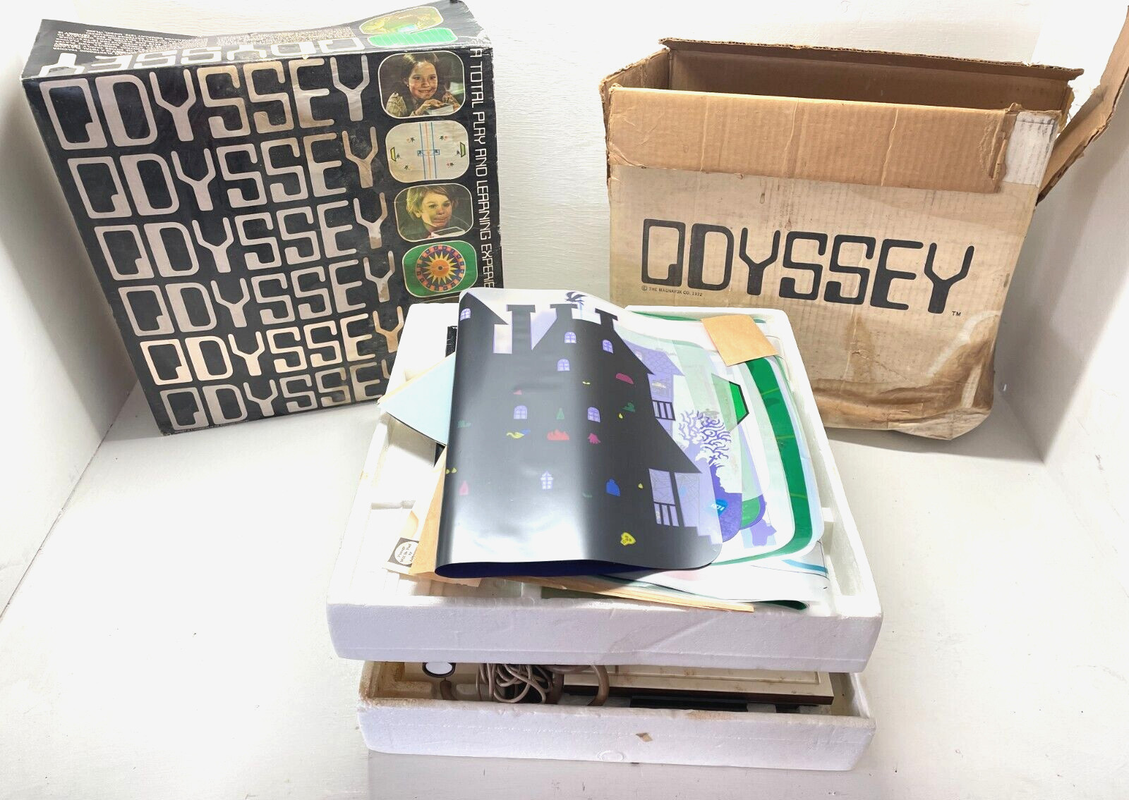 Magnavox Odyssey Run 1 Game Console RARE HOLY GRAIL