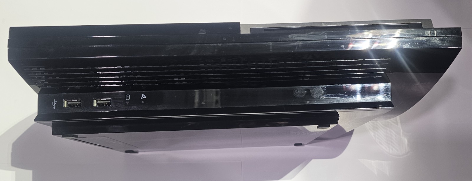 Sony PlayStation 3 PS3 Fat CECHP01 Console W/ Cords + Games Restored In & Out