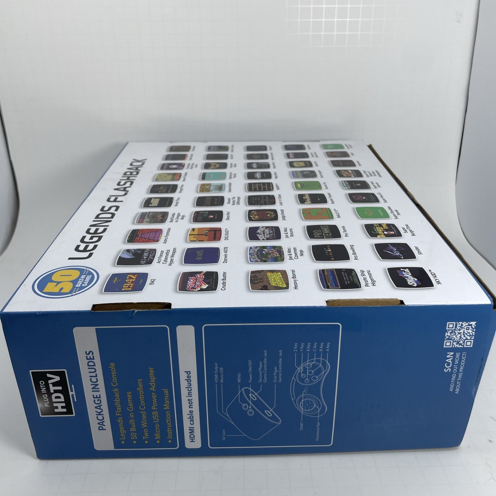 Legends Flashback Console 50 Built-In Games Sega by AtGames HDMI Compatible NEW