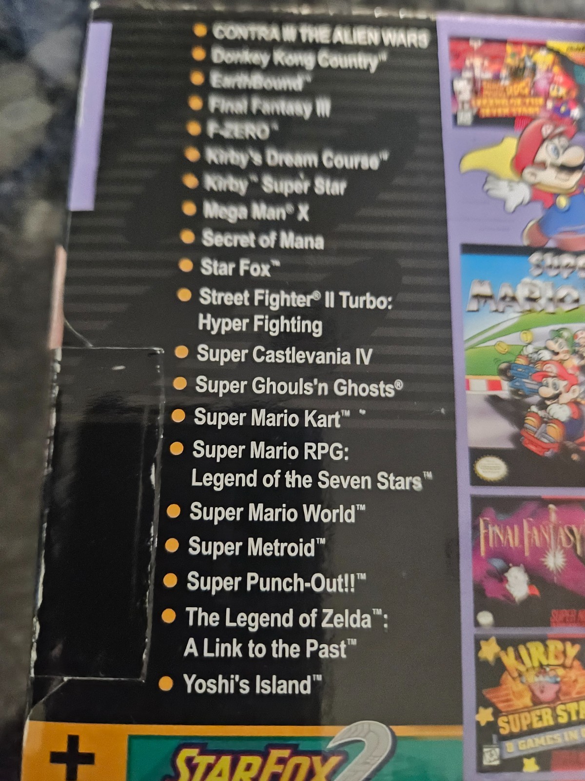 Super Nintendo SNES Classic Edition Mini Console Built-in 20 Games