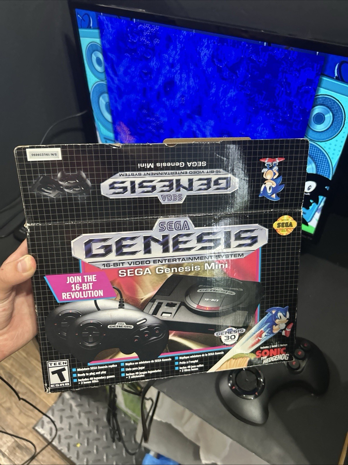 SEGA 42 Games Genesis Mini 16Bit Video Entertainment System REPLICA Open Box New