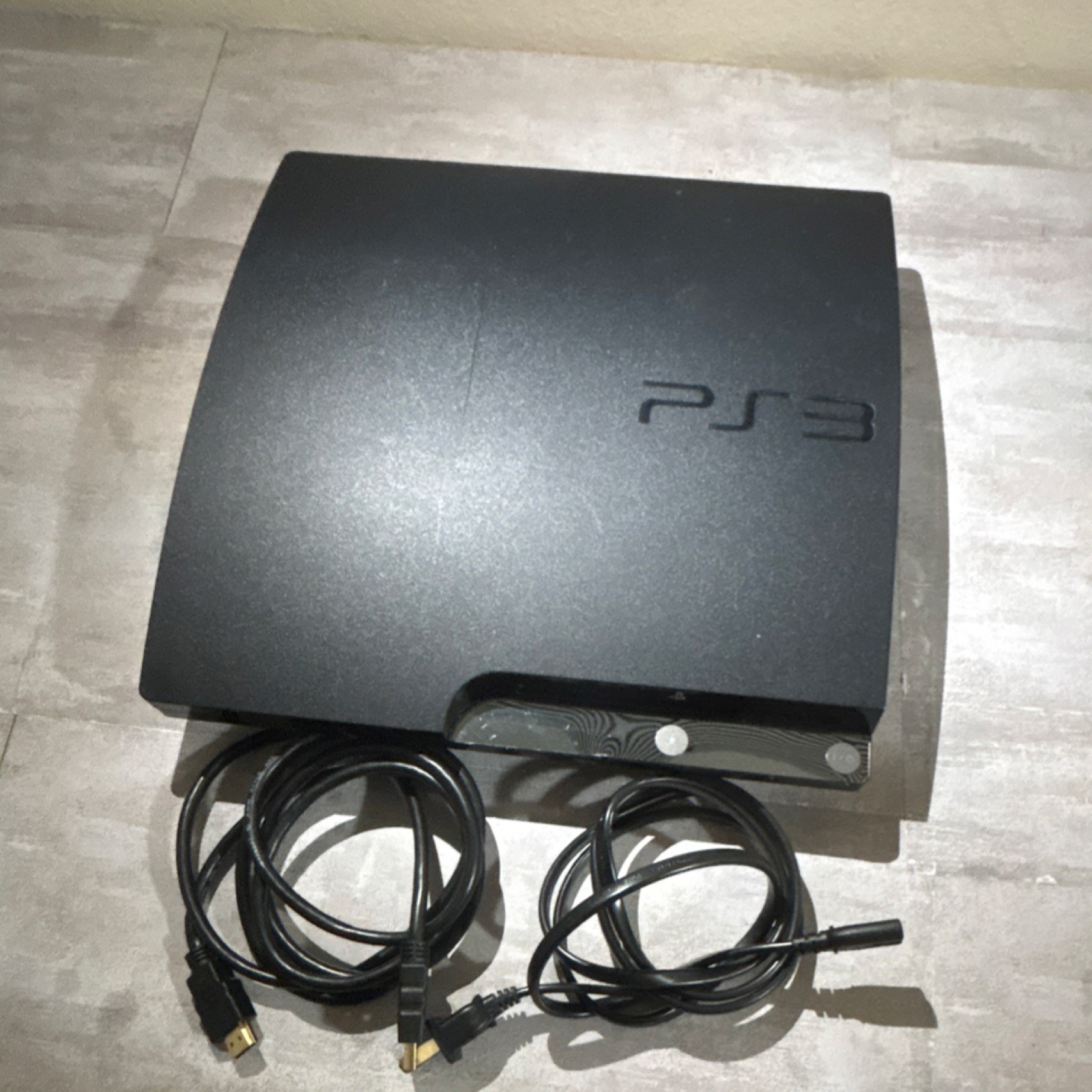 *LOW FIRMWARE 4.60* Sony PlayStation 3 Slim CECH-2501A Console Black